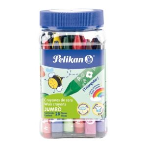 0001-0000028769-CRAYON-PELIKAN-JUMBO-28-COLORES-TRIANGULAR