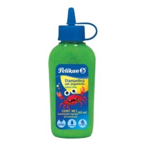 0054-0000028166-GOMA_DIAMANTINA_ESCARCHA_PELIKAN_60_ML_VERDE_LIMON