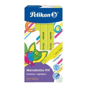 0074-0000008608-MARCADOR-PELIKAN-NEON-AMARILLO-414-TRIANGULAR