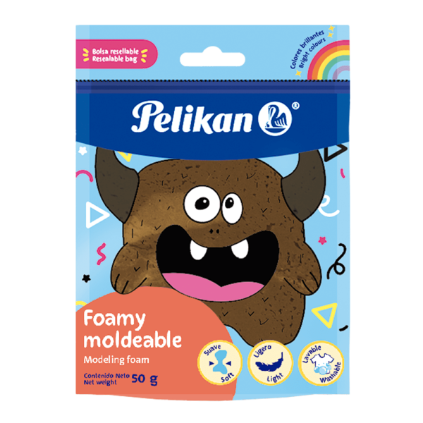 0090-0000019486-FOAMY-MOLDEABLE-PELIKAN-50-GR-CAFE