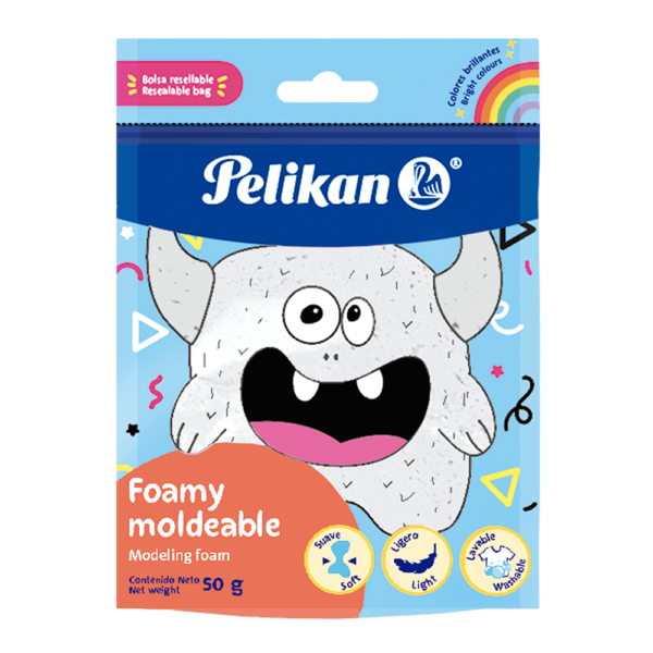 0090-0000019490-FOAMY-MOLDEABLE-PELIKAN-50-GR-BLANCO